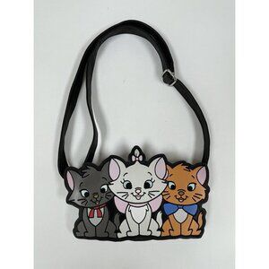 Loungefly Disney Parks The Aristocats 50th Anniversary Black Crossbody Bag